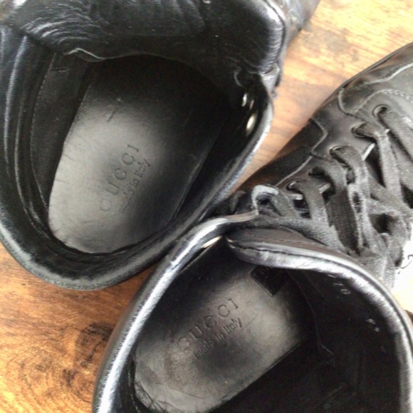 « «SOLD» »Gucci GG Imprime High Top Sneakers Mens - Picture 7 of 11